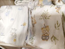 貝瑞加（Babyprints）嬰兒連體衣2件裝新生寶寶純棉A類(lèi)衣服四季柔軟內衣爬服 熊象59 曬單實(shí)拍圖