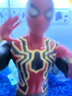 漫威（MARVEL）手辦7寸鋼鐵蜘蛛俠160804 關(guān)節(jié)可動模型手辦擺件男孩生日禮物 曬單實拍圖