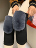 LUCYLEE日本護膝男士女士保暖老寒腿加絨加厚加長(cháng)羊絨關(guān)節炎秋冬防寒護腿 羊絨護膝 L【80-140斤】?jì)芍谎b 曬單實(shí)拍圖