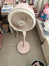 美的（Midea）【語音智控】空氣循環(huán)扇/家用電風扇/臥室遙控落地扇/輕音柔風立式定時/臺式桌面小風扇 FGA24THR 曬單實拍圖