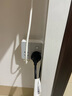 公牛（BULL）86型轉換插頭/插座/轉換插座/電源轉換器 一轉四轉換插頭 4位總控開(kāi)關(guān) 晨霧白 Z93221 曬單實(shí)拍圖