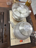 益茶福全自動(dòng)上水電熱水壺底部上水嵌入式茶臺(tái)功夫茶燒水壺飲水燒水一體機(jī)抽水玻璃煮茶壺保溫泡茶壺 SQ-008金色玻璃套裝 1L 曬單實(shí)拍圖