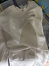 adidas經(jīng)典時(shí)尚寬松抓絨圓領(lǐng)衛衣套頭衫男女秋季阿迪達斯三葉草 白色 M 曬單實(shí)拍圖