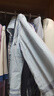 Navigare意大利小帆船長袖襯衫女士春秋季通勤百搭格子休閑襯衣女時尚內搭 蔚藍/白 S 曬單實拍圖