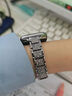 倍秋適用apple watch s11表帶s10新款滿(mǎn)天星蘋(píng)果手表帶s9腕帶金屬iWatch s8高級s7/s6/s5/se女士手鏈 滿(mǎn)天星鋼帶-銀色+送表帶拆卸器 適用：38/40/41/42表盤(pán)4 曬單實(shí)拍圖