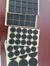 潔比世桌椅腳墊72片板凳椅子加厚耐磨防滑貼桌腿墊防響家具保護墊方圓形 曬單實(shí)拍圖