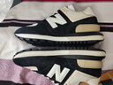 NEW BALANCE NB官方運動(dòng)鞋男鞋女鞋情侶厚底百搭潮流574LG系列休閑鞋 黑色/米白色 U574LGRA 40.5 腳長(cháng)25.5 曬單實(shí)拍圖