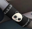 巫記車(chē)門(mén)把套車(chē)內門(mén)拉手保護套四季通用可愛(ài)毛絨把手套頂拉手套 門(mén)把套-黑色大熊貓 兩個(gè)裝 曬單實(shí)拍圖