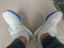 adidas ADIZERO BOSTON 9超輕馬拉松boost專(zhuān)業(yè)競訓跑鞋男阿迪達斯 白色/銀色/藍色   40 曬單實(shí)拍圖