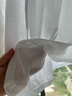 名創(chuàng  )優(yōu)品（MINISO）圓領(lǐng)短袖t恤男夏季純棉親膚體恤衫休閑百搭上衣半袖男 白 XL 曬單實(shí)拍圖