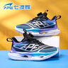 七波輝（7-PE）男童鞋運(yùn)動(dòng)鞋2025春秋透氣網(wǎng)面跑步鞋女童軟底輕便中大童兒童跑鞋 曬單實(shí)拍圖