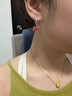 XUPING旭平首飾合金楓葉時(shí)尚女生飾品送禮精品 橙色 曬單實(shí)拍圖