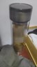 【?京東物流配送】高硼硅雙層玻璃杯大容量泡茶杯水杯子茶水分離 【雙層加厚】茶杯 350ml 1只 曬單實拍圖