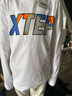 特步（XTEP）兒童童裝簡(jiǎn)約男童上衣百搭舒長(cháng)袖針織衫 珍珠白 150cm 曬單實(shí)拍圖