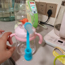comobebe可萌貝比小鯨魚噴水杯兒童水杯寶寶喝水神器學(xué)生吸管趣味噴泉水杯 新款潛水杯-粉色 300ml 曬單實(shí)拍圖