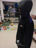 回力衛衣男連帽青少年國潮痞帥男裝外套胖子寬松大碼男裝拉鏈開(kāi)衫上衣 【重磅春秋款】黑色(h中華獅胸標) 2XL 185(建議160斤-180斤左右) 曬單實(shí)拍圖