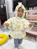 巴拉巴拉嬰兒花版羽絨服女童冬季短款外套保暖2024甜美時(shí)尚萌208424107010 曬單實(shí)拍圖