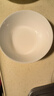 宜家（IKEA）OFTAST奧夫塔耐熱餐盤(pán)菜盤(pán)碗碟西餐盤(pán)骨碟家用套裝餐具 白色碗15cm 曬單實(shí)拍圖