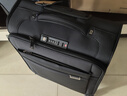 新秀麗（Samsonite）行李箱20英寸拉桿箱大容軟箱飛機輪旅行箱包KE0黑色登機箱 曬單實(shí)拍圖