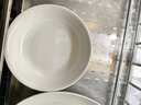 無(wú)印良品（MUJI）米瓷 缽 碗餐具 中 直徑19*高4.5cm 曬單實(shí)拍圖