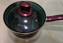 炊大皇（COOKER KING） 奶鍋不粘鍋湯鍋泡面鍋煮奶鍋寶寶輔食鍋電磁燃?xì)饷簹庠蠲骰鹜ㄓ?溢彩不粘奶鍋 18cm 曬單實拍圖