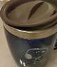 史努比（SNOOPY）保溫杯 帶手柄不銹鋼辦公保溫杯水杯可愛杯子情侶杯420ML 白色 曬單實拍圖