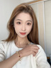 唯一（Winy）三生有幸和田玉平安扣手鏈生日禮物七夕情人節(jié)送女友老婆銀手鐲 曬單實(shí)拍圖