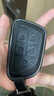 宜創(chuàng  )凱迪拉克CT5鑰匙套XT6 XT5扣CT4車(chē)XTSXT4CT6高檔鋁合金汽車(chē)鑰匙扣 A款五鍵-【荔枝紋黑】+掛扣 曬單實(shí)拍圖