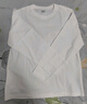 森馬（Semir）長袖T恤男純棉2025春季打底上衣純色基礎百搭情侶款109925101201 曬單實拍圖