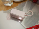ANKER安克【新3C認(rèn)證可上飛機(jī)】充電寶充電器數(shù)據(jù)線三合一30W快充5000毫安能量棒 type-c充電蘋果 粉 曬單實(shí)拍圖