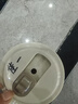 沃德百惠（WORTHBUY）316不銹鋼兒童牛奶杯寶寶喝水學(xué)飲杯雙層防燙帶刻度吸管杯子 兔 曬單實拍圖