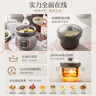 美的（Midea）電燉鍋電燉盅電砂鍋 陶瓷煲湯鍋紫陶燉湯鍋 燕窩燉盅煮粥鍋電煮鍋嬰兒輔食鍋2L隔水快燉MD-DGE2056 曬單實(shí)拍圖