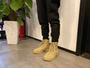 西域駱駝（VANCAMEL）真皮馬丁靴男士秋冬季2025新款切爾西鞋工裝靴男士英倫休閑大黃靴 卡其 42 標準運動(dòng)碼 曬單實(shí)拍圖