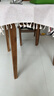宜家（IKEA）NACKANAS納坎耐斯桌四椅餐桌出租房小型圓桌 桌子80cm+椅子*2 曬單實(shí)拍圖