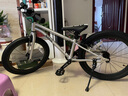 Nabiis那貝斯兒童自行車(chē)3-6-12-15歲超輕鋁合金男女孩學(xué)生單車(chē)98%免安裝 20寸標準版|拉絲銀115-145CM 曬單實(shí)拍圖