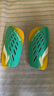 李寧（LI-NING）足球護(hù)腿板兒童成人護(hù)板護(hù)小腿比賽訓(xùn)練男士專(zhuān)業(yè)護(hù)具裝備 熒光綠S 曬單實(shí)拍圖