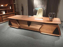 寧邱絡(luò )閣（NICHLORT）辦公桌實(shí)木辦公老板桌輕奢高級感新款新中式大班臺總裁桌子簡(jiǎn)約 3.2米老板桌 曬單實(shí)拍圖
