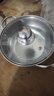 【加高】不銹鋼湯鍋加厚家用加高煲湯大容量煮粥燉鍋 小號【18cm】湯鍋+玻璃蓋 曬單實拍圖