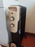美的（Midea）【超級(jí)單品】13片電熱油汀取暖器家用電暖器加濕電暖氣片加熱器全屋升溫大面積烤火爐 NY2513-16JW 曬單實(shí)拍圖