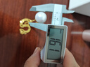 天使之淚18K金大龍珠吊墜淡水珍珠吊墜超大點(diǎn)位奢華高級毛衣鏈生日禮物女 曬單實(shí)拍圖