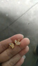 珍尚銀中國黃金銀耳釘女耳環(huán)飾輕奢高級感生日禮物送女朋友老婆媽媽S925 曬單實(shí)拍圖