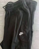 耐克（NIKE）男運動(dòng)褲 夏季薄款 單層針織 直筒休閑BV2767-010黑XL 曬單實(shí)拍圖