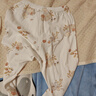 童泰（TONGTAI）嬰兒套裝四季純棉寶寶衣服男女童家居服內(nèi)衣上衣褲子黃色100碼 曬單實拍圖