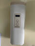 大宇（DAEWOO）【無(wú)縫內膽】便攜式燒水壺 316不銹鋼 旅行電熱水壺加熱水杯 杯壺嬰兒恒溫 450ml 旅游保溫杯D9 曬單實(shí)拍圖