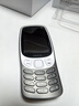 諾基亞（NOKIA）3210 4G 移動(dòng)聯(lián)通電信廣電全網(wǎng)通 2.4英寸雙卡雙待 直板按鍵學(xué)生功能機(jī)備用手機(jī)黑色 曬單實(shí)拍圖