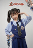 G.DUCKKIDS小黃鴨女童秋裝套裝朱迪兔子警官衣服2025新款兒童cos服裝春秋季 三件套 140 建議9~10歲【130-140cm】cm 曬單實(shí)拍圖
