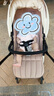 DearMom嬰兒推車(chē)羅馬假日雙向可坐可躺輕便高景觀大座艙可登機(jī)傘車(chē) max粉 曬單實(shí)拍圖