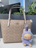 蔻馳（COACH）【官方授權店】奢侈品女包ZIP30系列托特包單肩手提包送女友禮物 新款CBT18IMXDM 曬單實(shí)拍圖