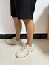 森馬男鞋2025秋季新款休閑百搭小白鞋子男士軟底輕便厚底增高板鞋男款 米色 43 曬單實(shí)拍圖