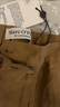 Marc O'Polo/MOP 春夏新品女士直筒寬松束腰顯瘦透氣休閑長褲 小麥色775 32 曬單實(shí)拍圖